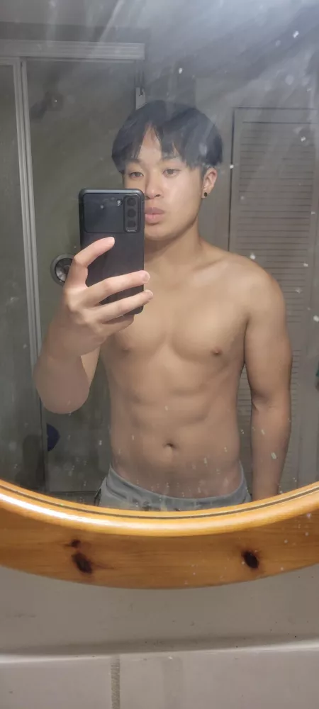 Dirty Asian Boi With A Dirty Mirror