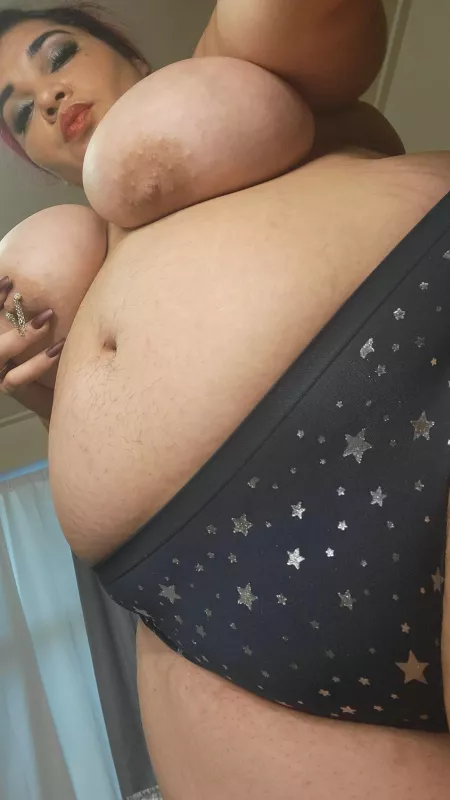 Do you like big girls with a pierced titty?