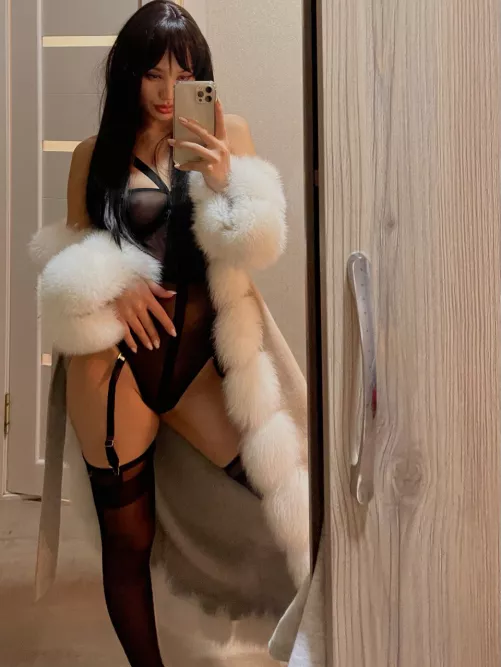 do you like my outfit or is it a little too slutty?