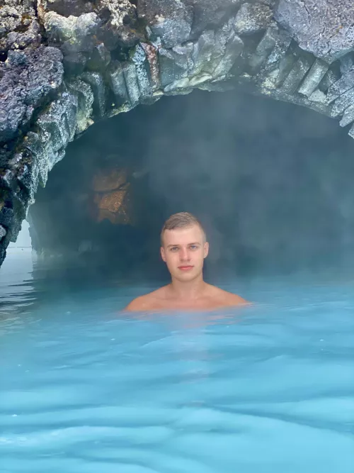 Does anyone want to join me for a swim in the hot water?