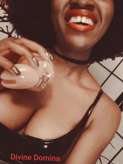 [Domme] silly slave. you thought November ending meant freedom. How pathetic. you're lucky if I don't keep you caged until February 😈