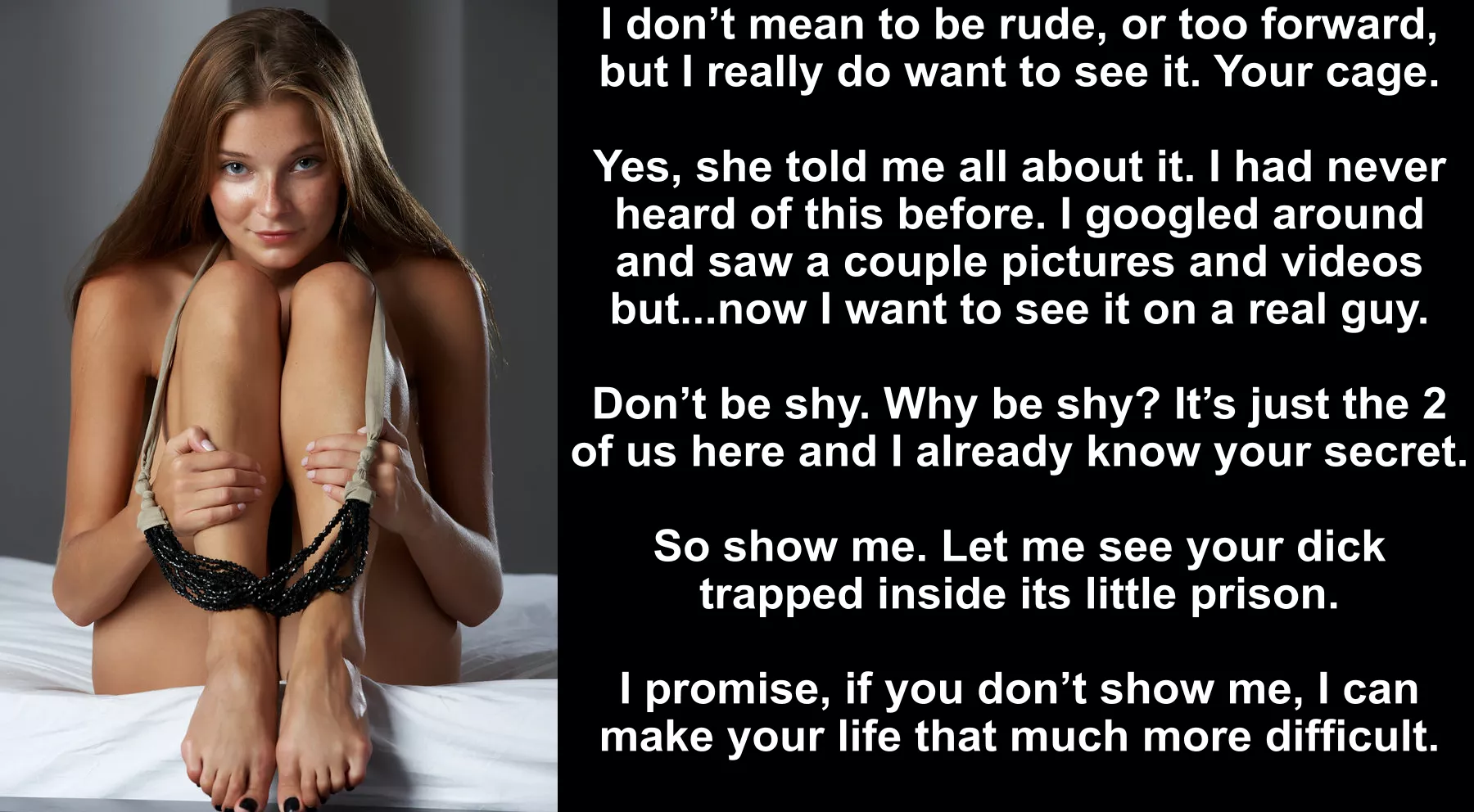 Don't be shy