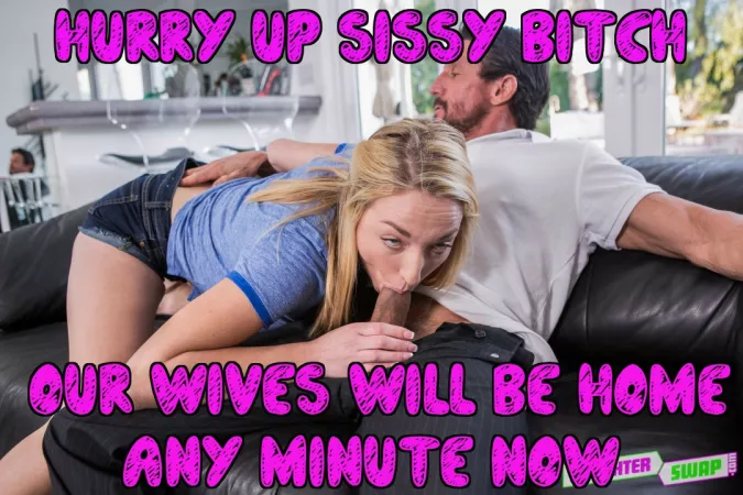 Don't forget to swallow the evidence! 🤤