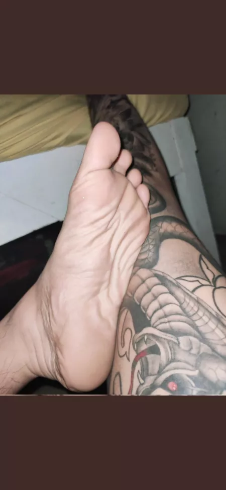 Don't mind the cobra. JUST SUCK MY FEET😈