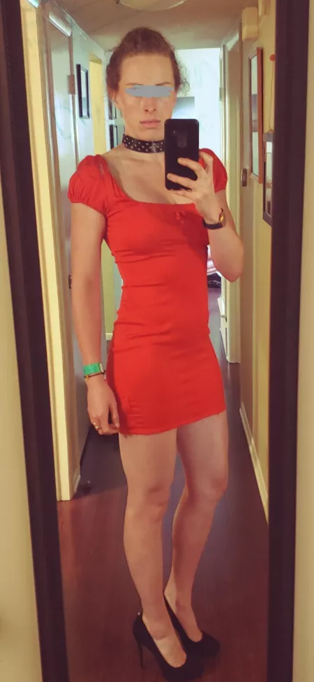 Dressed up my collar to make a Scene with Mr. Wolf at a very nice restaurant.