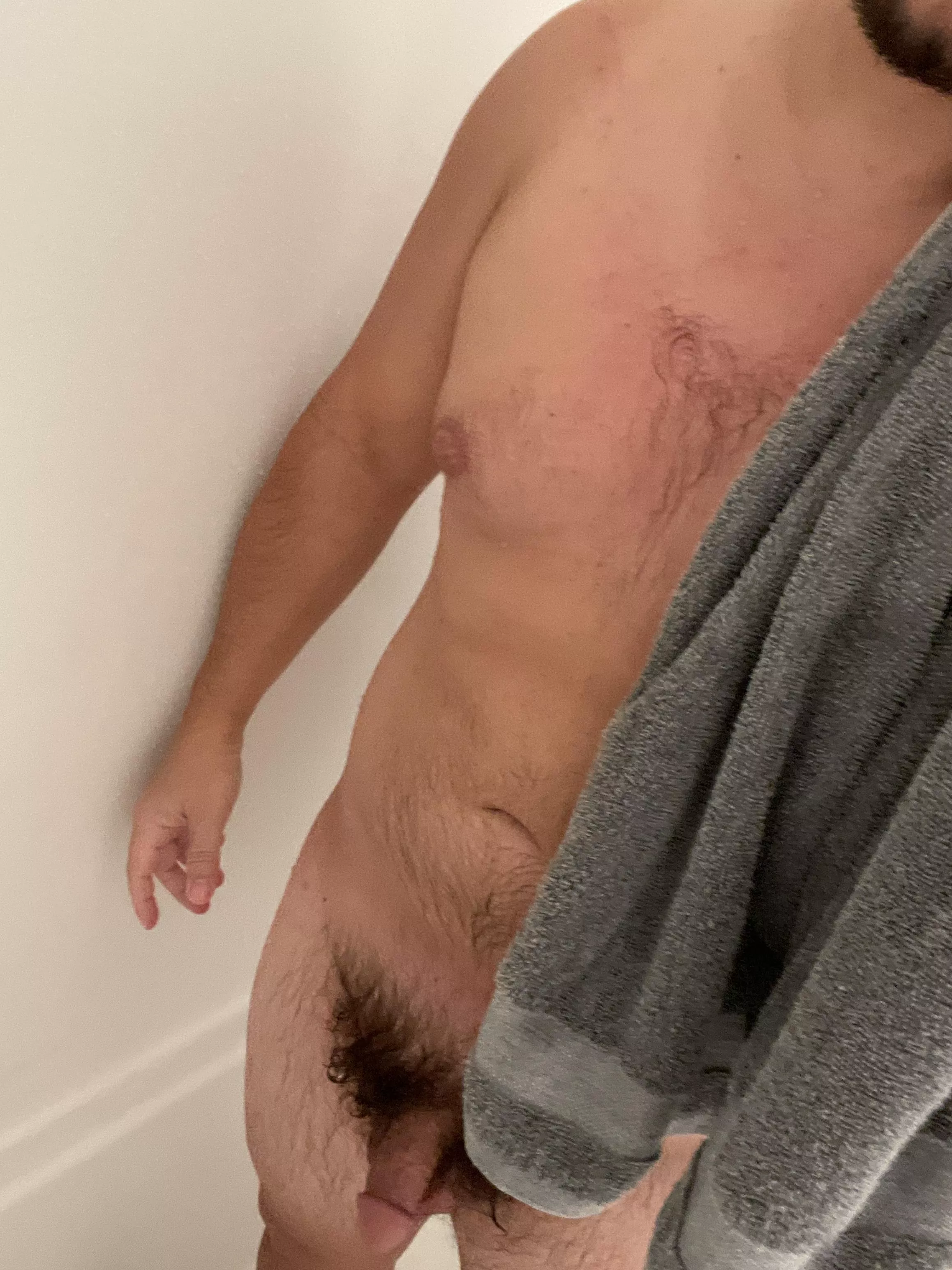 Drying off