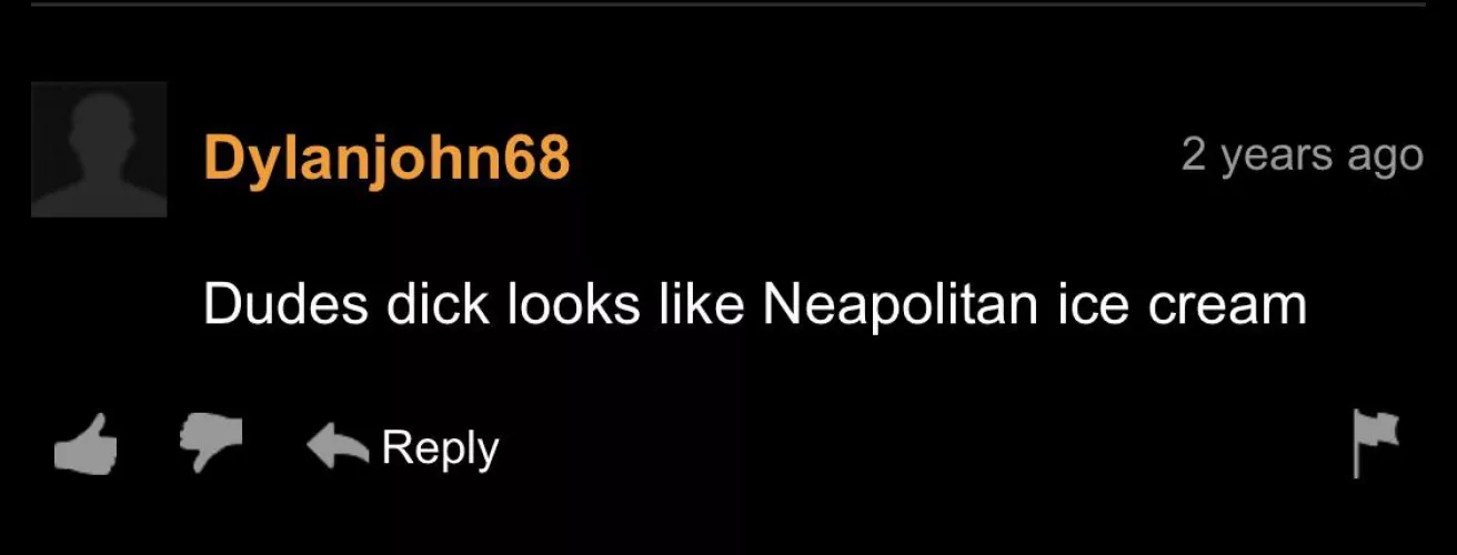 Dude just ruined ice cream for me