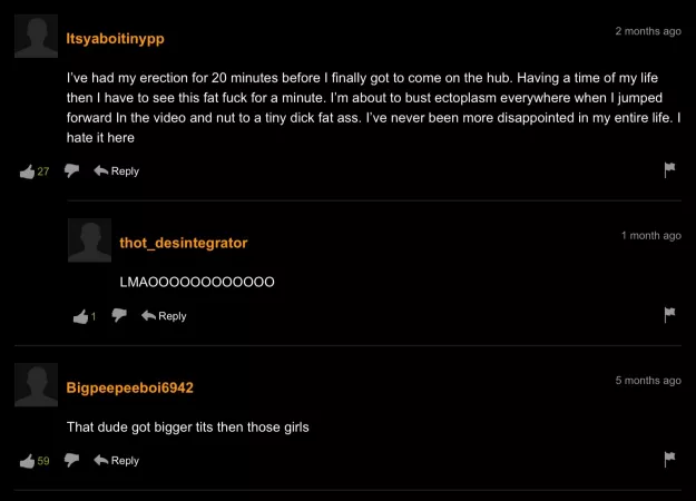 Dude was really fat.