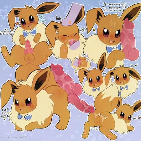 Eevee's hungry for dick [MM] (scorbunny)