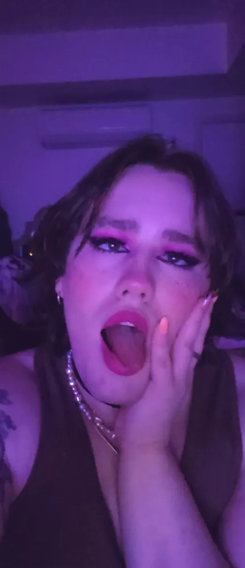 Egirl ahegao makeup