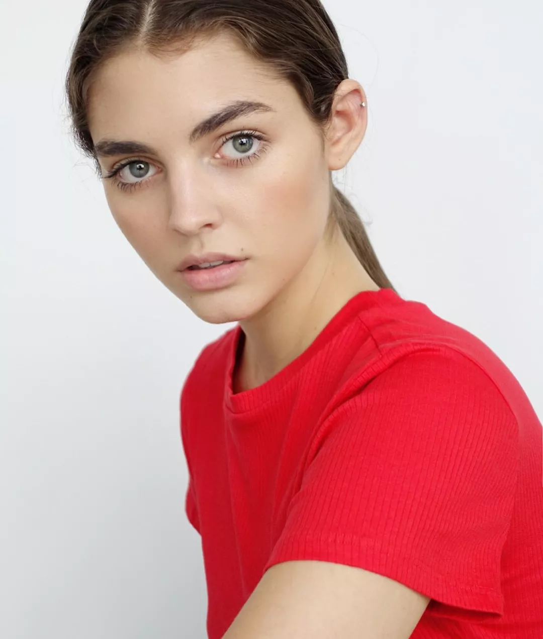 Ellie Martin in Red