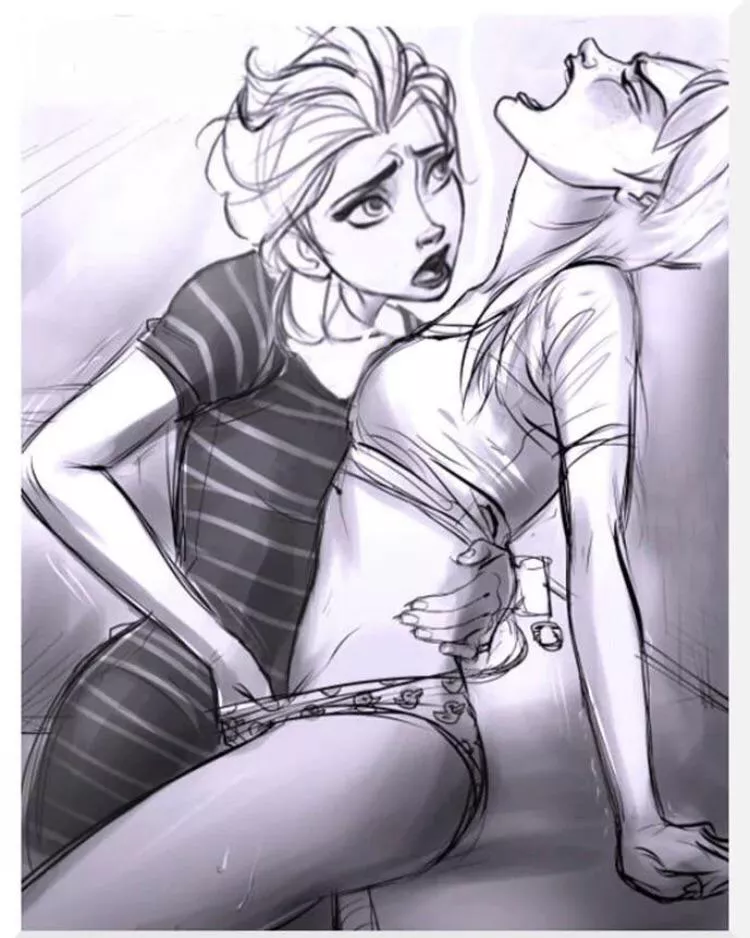Elsa and Anna
