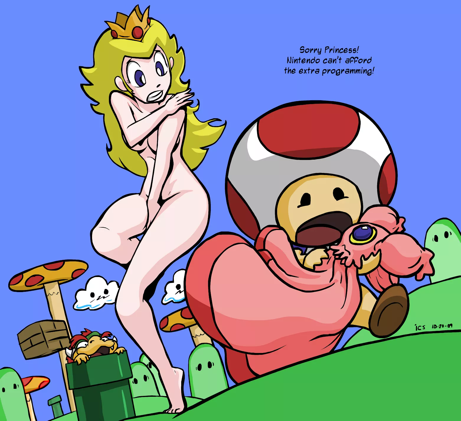 Embarrassed Nude Peach