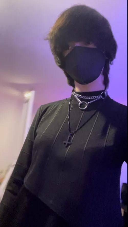 Emo Boy in a Dress ~ 🖤