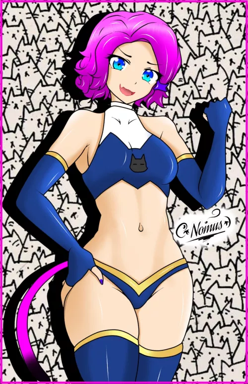 Es un draw in your style de Marvel en el traje de Nagatoro espero les guste y tengo más mis mismos