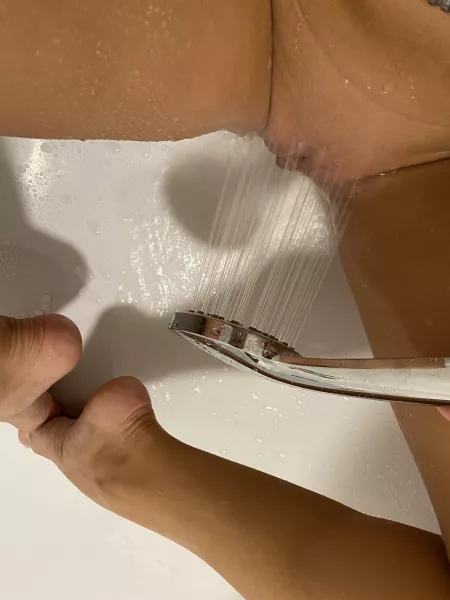 Everytime when I am showering I do that…