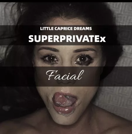 Extreme facial on Little Caprice Dreams