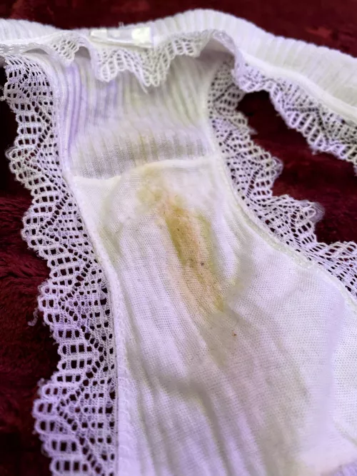 [f] dirty cotton thongs with amazing smell 👅