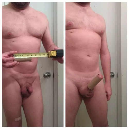 Failing the TP roll challenge is always fun. This roll is 3.75 inches long. Looking for honest comments.