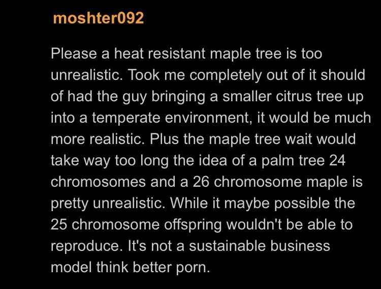 Fair enough