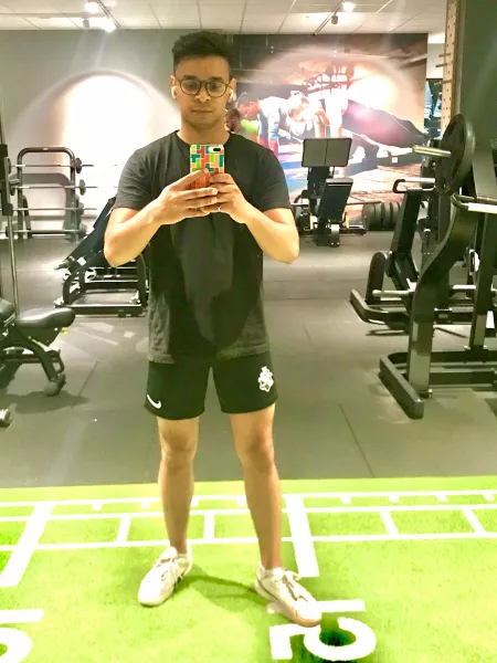 Feels good to be in the gym after such a long time