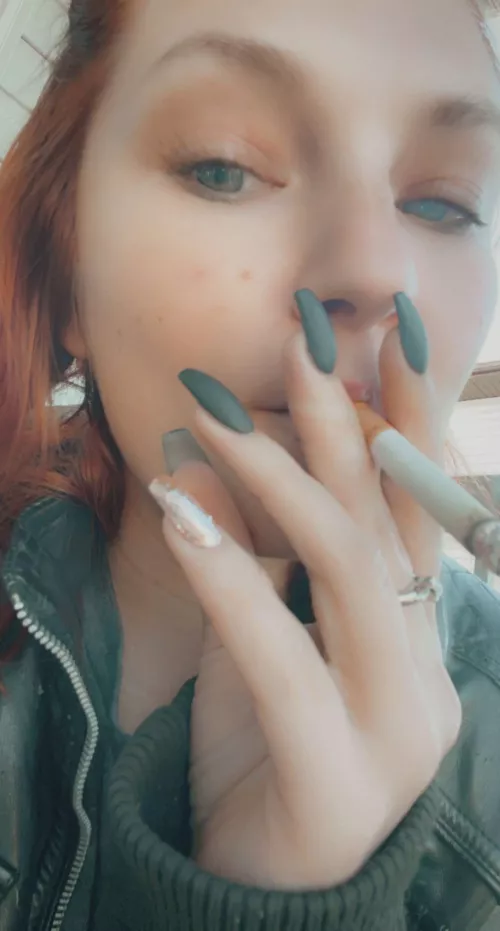 Finally a break to smoke