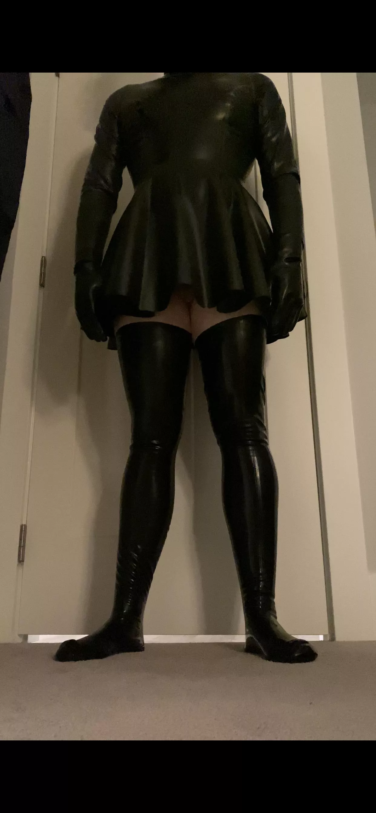Finally got a latex dress and I love it Finally got a latex dress and I love it