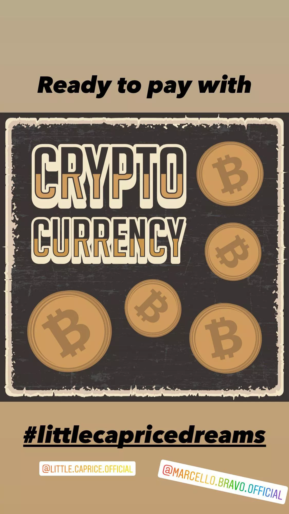 Finally you can subscribe at our website with #cryprocurrency … check it out https://www.littlecaprice-dreams.com/join-now/ @LittleCapriceTM #Bitcoin #dogecoin # and many more … #littlecapricedreams Finally you can subscribe at our website with #cryprocurrency … check it out https://www.littlecaprice-dreams.com/join-now/ @LittleCapriceTM #Bitcoin #dogecoin # and many more … #littlecapricedreams