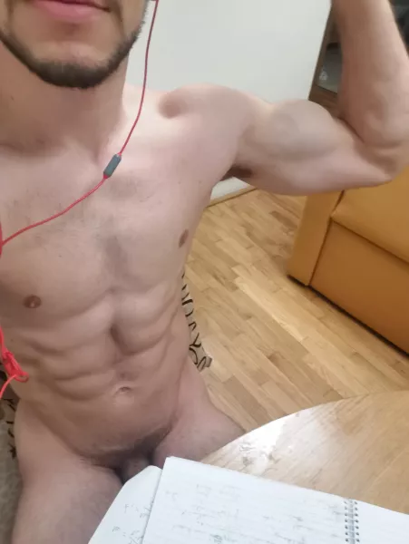 Finishing that homework 😩