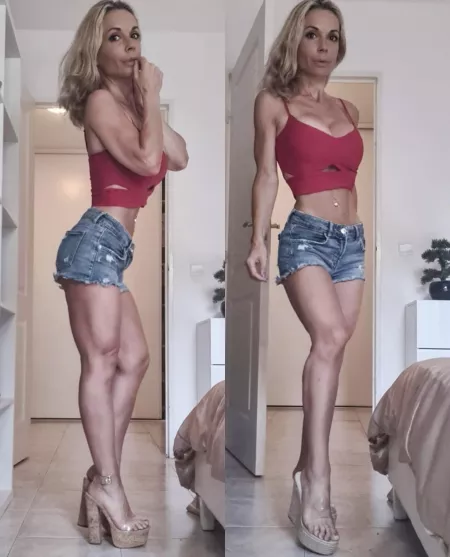 Fit blonde