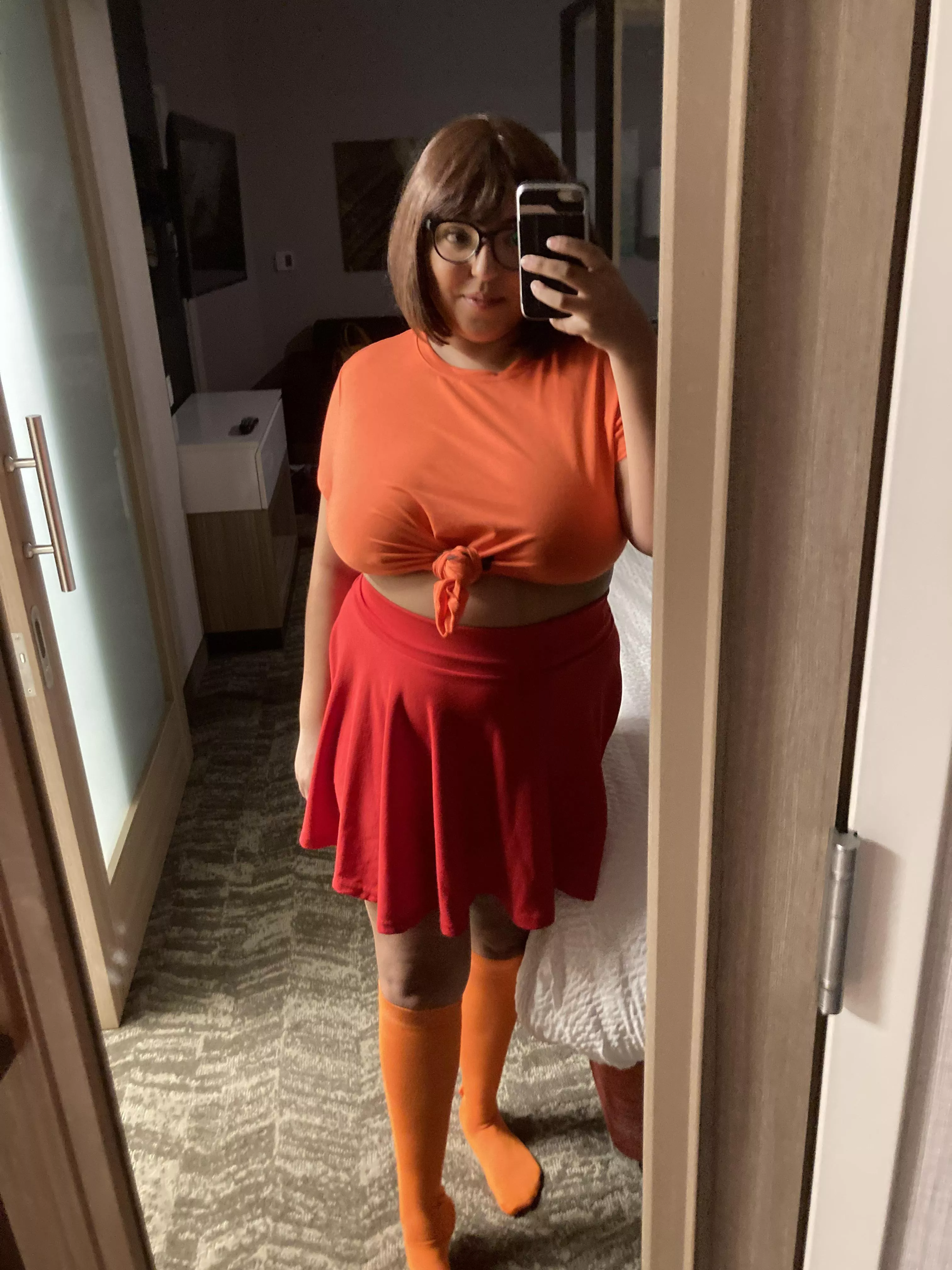 For Halloween I’m going as chubby Velma ☺️