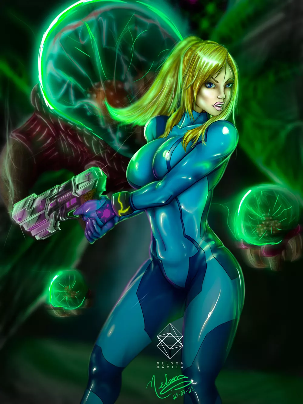 [FOR HIRE] Samus fanart