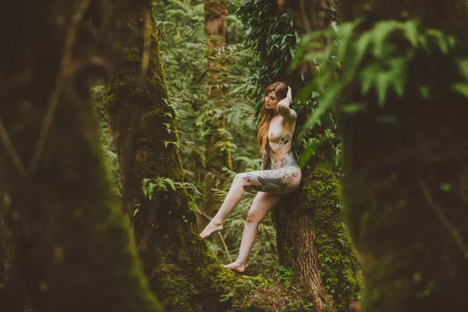 Forest bare feet Forest bare feet