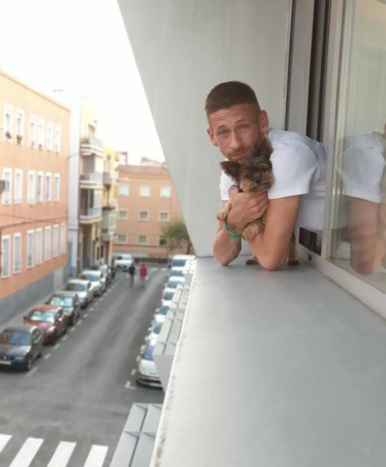 Found this gem in my old photos! Made me smile to see my old dog!!! (he never let me look out the window without holding him...that's why I'm holding onto him for dear life! Hahaha!) Found this gem in my old photos! Made me smile to see my old dog!!! (he never let me look out the window without holding him...that's why I'm holding onto him for dear life! Hahaha!)