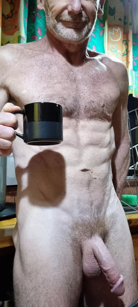 Friday morning coffee time before going for a run. Please join me.