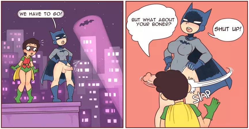 Futa batgirl and robin[red7cat]