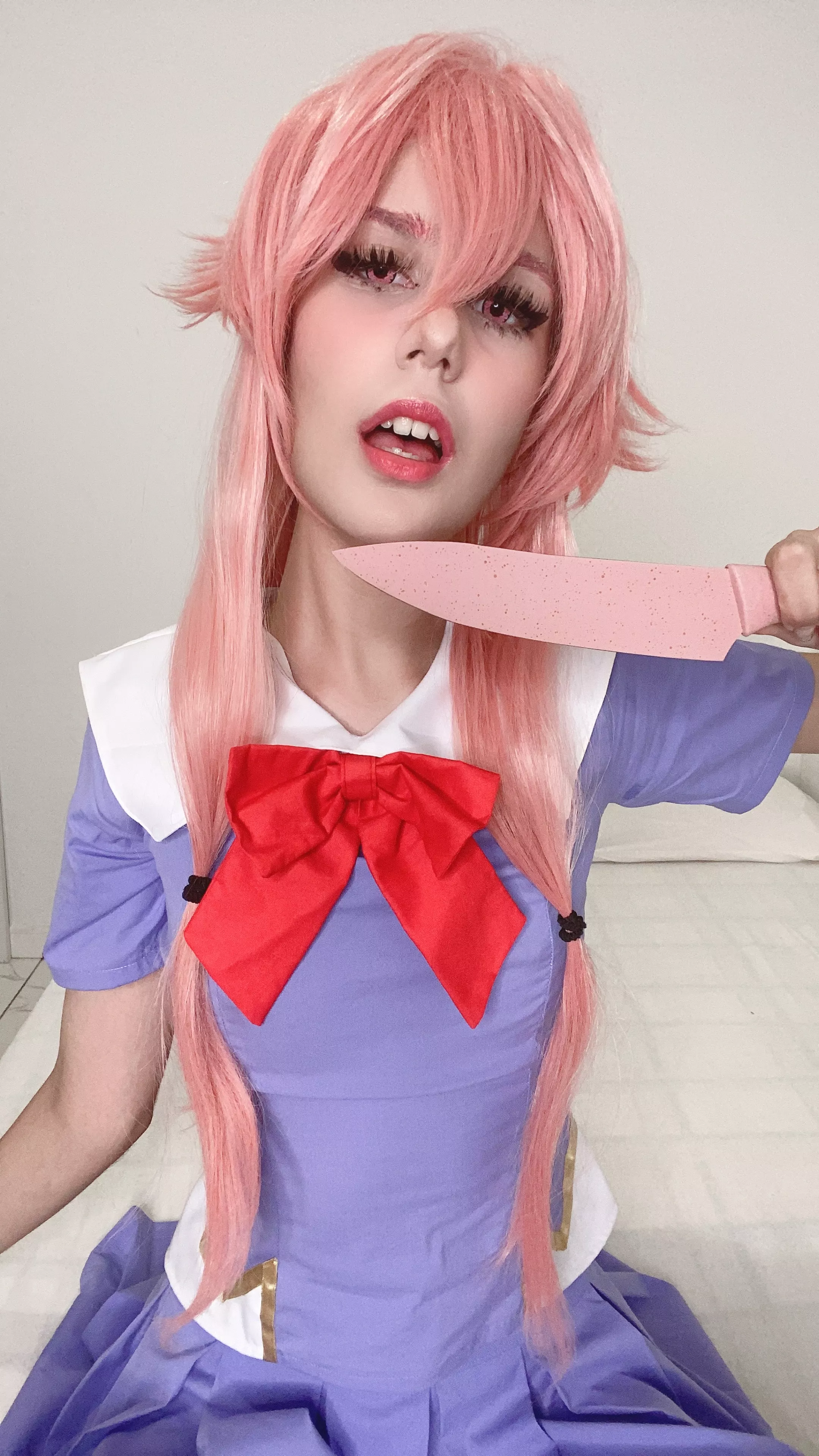 Gasai Yuno from Mirai Nikki by Gizkatty