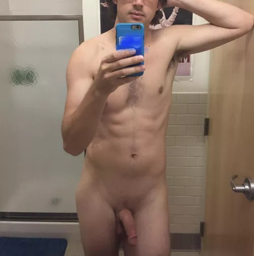 Getting ready to start my day.