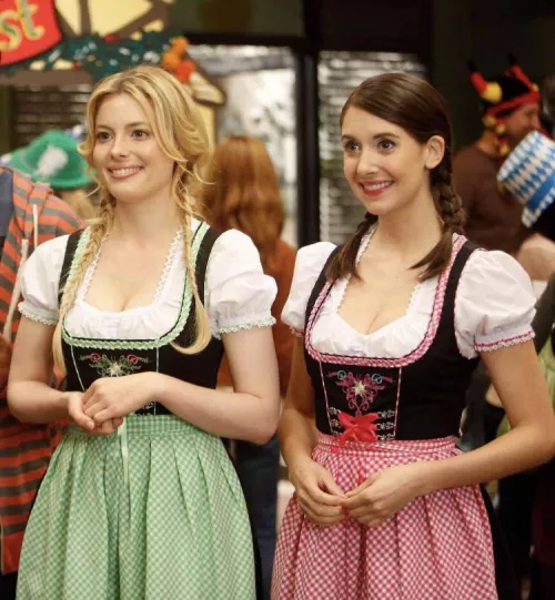 Gillian Jacobs and Alison Brie