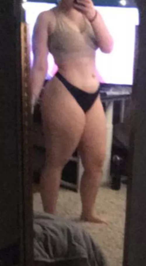 God. I look so good in underwear for someone who doesn’t wear them