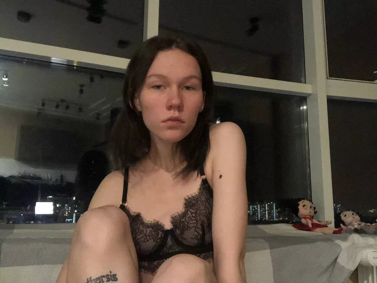 goes great with my see-through blouse