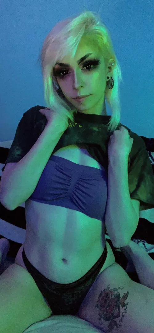 Good afternoon💜💚😘