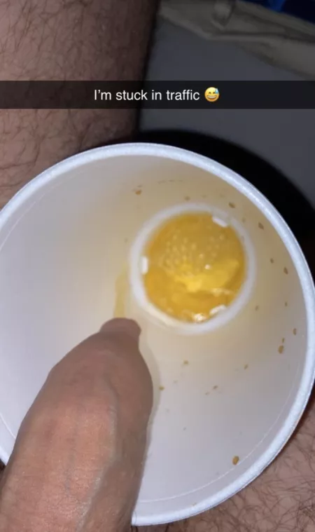 Got stuck in traffic😅