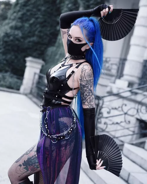 Goth Kitana by BluexAstrid