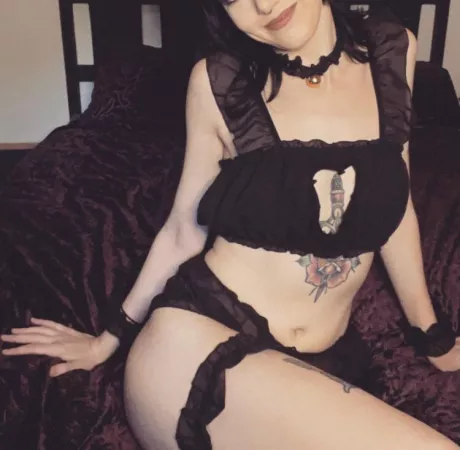 Goth Lolita baby 🖤