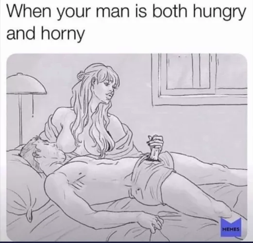 Gotta feed him right, I guess 💓