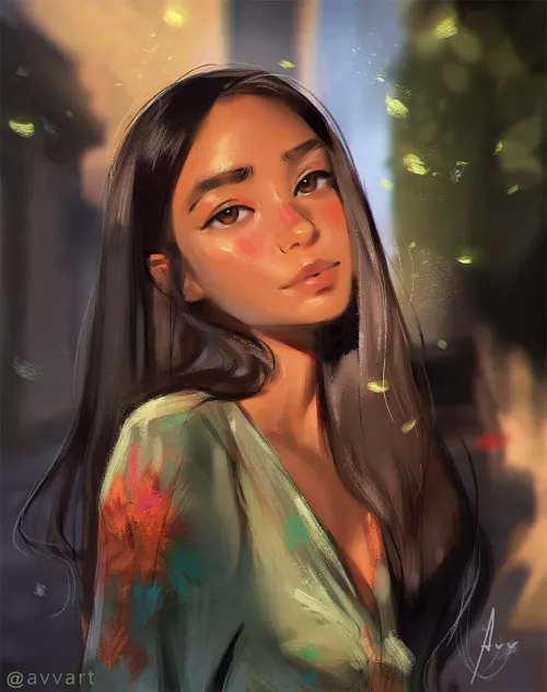 Green by Aleksei Vinogradov