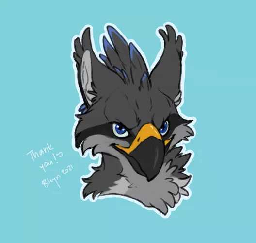 Gryphon Icon (Art by @BajnArt on Twitter)