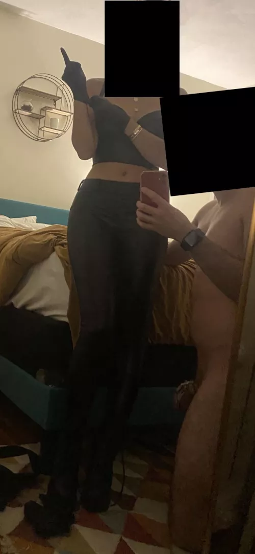 Guess what I use the latex gloves for 😏??