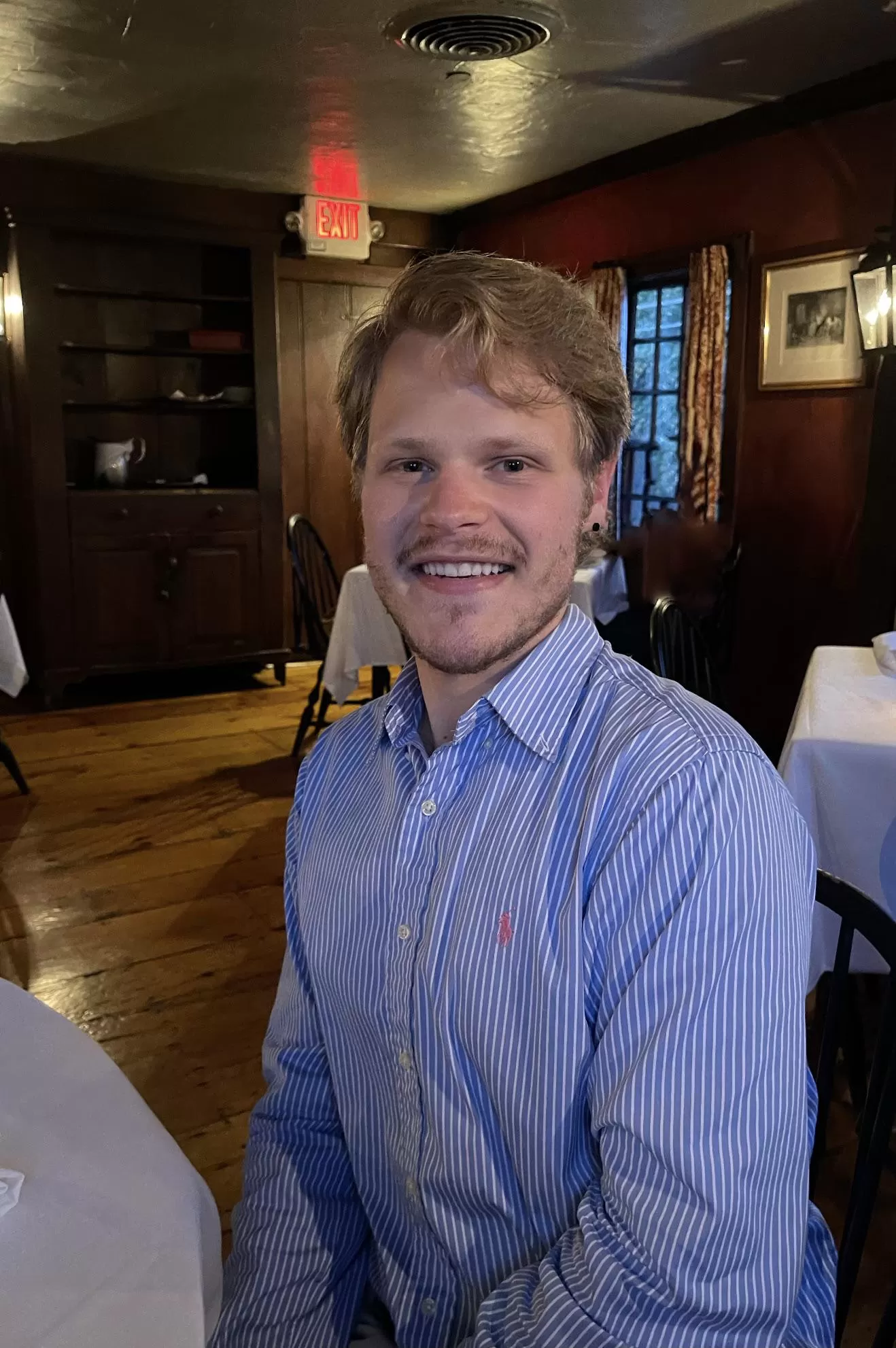 Had a chance to eat at the oldest continuously run tavern in the U.S. (established in 1673)—would be a great place for a date
